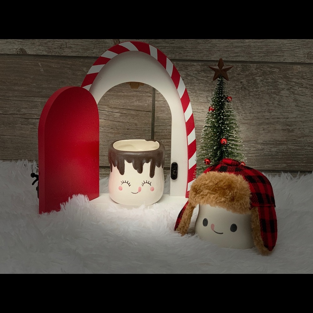 Ceramic marshmallow mugs